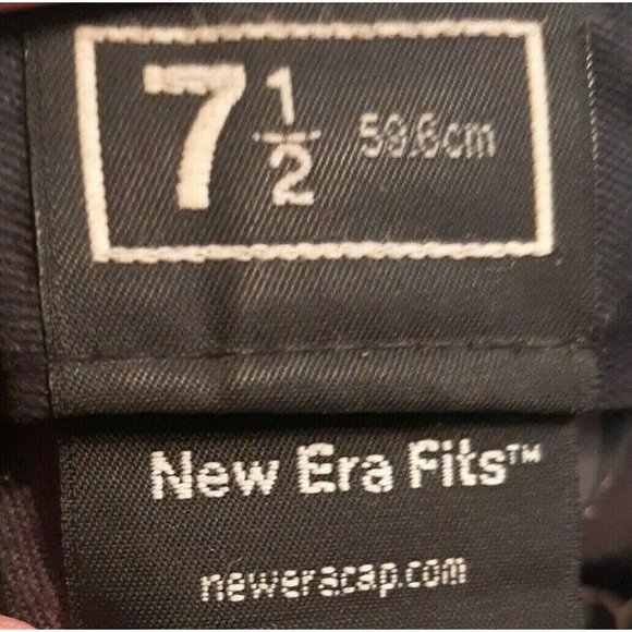 Detroit Tigers Hat Baseball Cap Fitted 7 1/2 New Era Gray Green MLB As Is - Picture 10 of 12